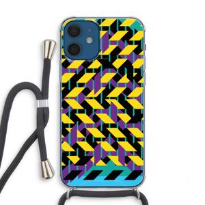 Skew Bee 3: iPhone 12 mini Transparant Hoesje met koord