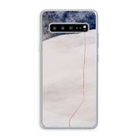 Stone White: Samsung Galaxy S10 5G Transparant Hoesje
