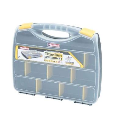 Gereedschapsorganizer - Plastiken - 80032_NOIRE - 32 cm - Titanium - Plastic