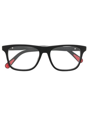 Moncler Eyewear lunettes de vue à monture rectangulaire - Noir