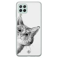 Samsung Galaxy A22 4G siliconen hoesje - Peekaboo