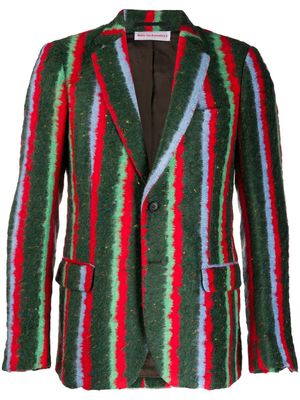 Walter Van Beirendonck Pre-Owned blazer Crossed Crocodiles Growl - Vert