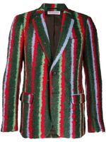 Walter Van Beirendonck Pre-Owned blazer Crossed Crocodiles Growl - Vert