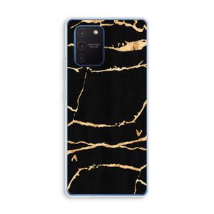 Gouden marmer: Samsung Galaxy Note 10 Lite Transparant Hoesje