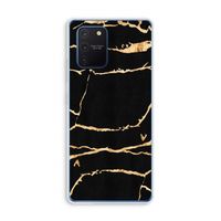 Gouden marmer: Samsung Galaxy Note 10 Lite Transparant Hoesje Gouden marmer: Samsung Galaxy Note 10 Lite Transparant Hoesje