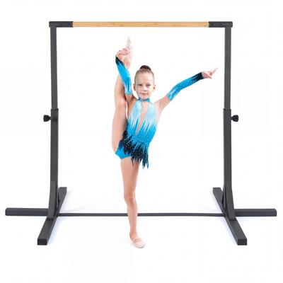 Turnstang Horizontale Turnstang In Hoogte Verstelbaar tot 12 Standen met een Metalen Frame en Antislipvoet Zwart