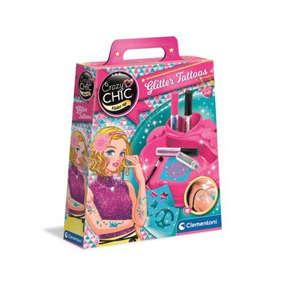 Clementoni crazy chic - glitter tatoo
