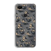 Zeemeermin: Google Pixel 3a Transparant Hoesje