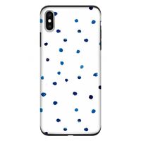Blauwe stippen: iPhone XS Max Tough Case