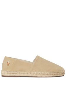 Polo Ralph Lauren Polo Pony suede espadrilles - Tons neutres