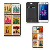 Huawei Y5 2 | Y6 Compact | Book Cover | Postzegels
