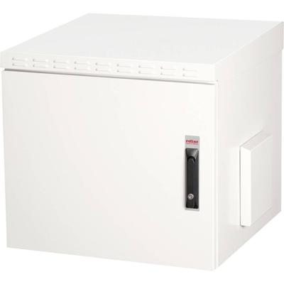 ROLINE 19-inch wandbehuizing Pro 9 U, 600x600 BxT IP55 buiten grijs