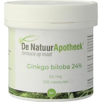 Natuurapotheek Ginkgo biloba 24% 50mg