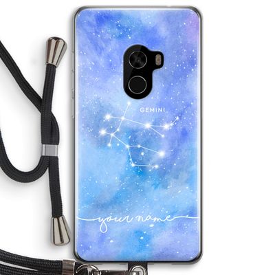 Sterrenbeeld - Licht: Xiaomi Mi Mix 2 Transparant Hoesje met koord