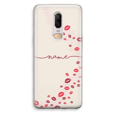 Kusjes: OnePlus 6 Transparant Hoesje