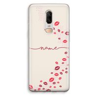 Kusjes: OnePlus 6 Transparant Hoesje