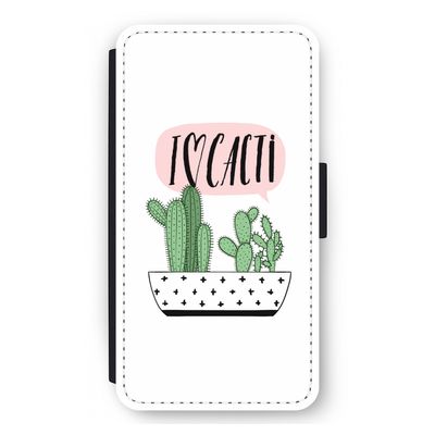 I love cacti: iPhone 12 mini Flip Hoesje