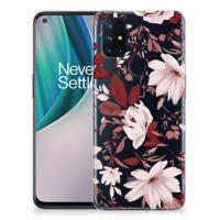 Smartphone hoesje OnePlus Nord N10 5G Watercolor Flowers
