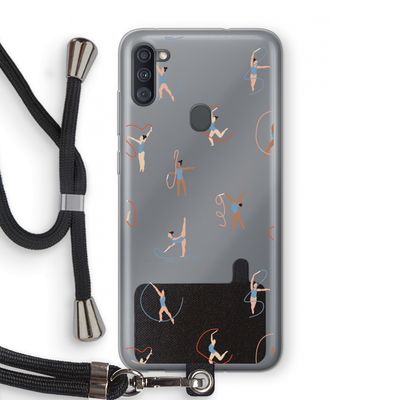 Dancing #3: Samsung Galaxy A11 Transparant Hoesje met koord