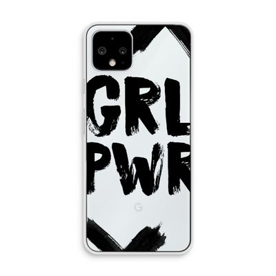 Girl Power #2: Pixel 4 Transparant Hoesje