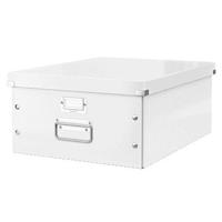 Opbergdoos Leitz Click & Store WOW groot 350x188x450mm wit
