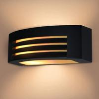 Buitenlamp HUE E27 color &apos;Garda&apos; IP54 29 cm zwart (smart)