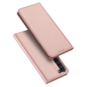 Dux Ducis - Samsung Galaxy S23 Plus - Slim bookcase hoesje - Rose Goud