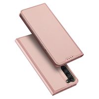 Dux Ducis - Samsung Galaxy S23 Plus - Slim bookcase hoesje - Rose Goud - thumbnail