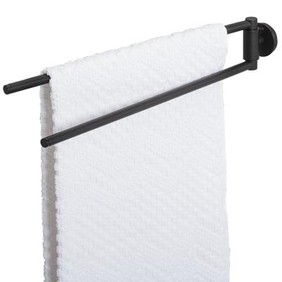Tiger Urban Handdoekhouder - dubbel - draaibaar - rond - zwart 1316330746
