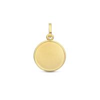 14K Geelgouden Graveerhanger - Luxe en Personaliseerbare Elegantie