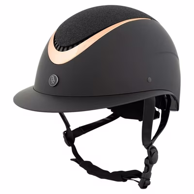 BR Rijhelm Theta Plus Painted Glitter zwart maat:52-54