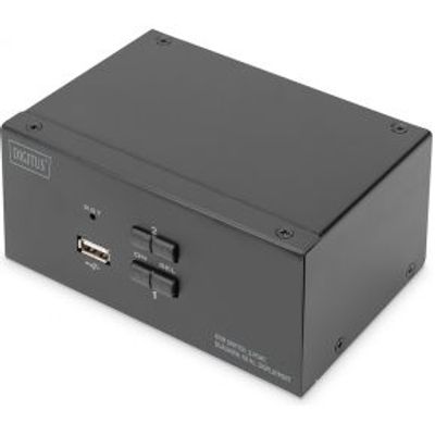Digitus DS-12862 KVM-switch Zwart