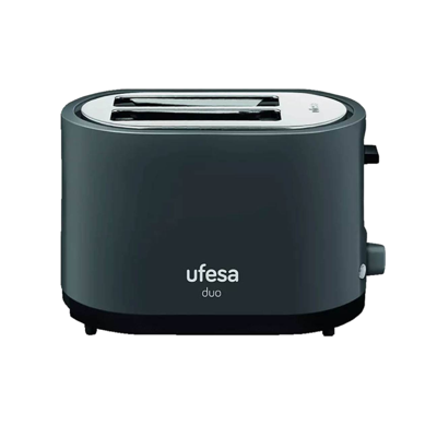 Ufesa broodrooster 800 watt grijs TT7585 Ufesa broodrooster 800 watt grijs TT7585