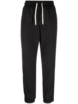 Moncler Grenoble pantalon de jogging à logo imprimé - Noir