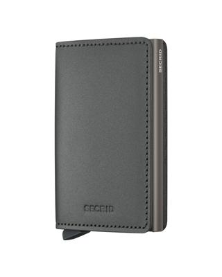 Secrid Slim Wallet Portemonnee Satin Steel