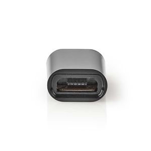 Nedis CCGP60910BK tussenstuk voor kabels USB-C Micro B Zwart