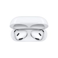 Apple AirPods (3. Gen) + Lightning Case AirPods Bluetooth Wit Oplaadbox, Bestand tegen zweet - thumbnail