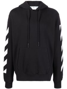Off-White hoodie Diag Arrow - Noir