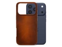 Mobilize Mobilize Magsafe Compatible Premium Leather Case Apple iPhone 17 Pro Burned Cognac