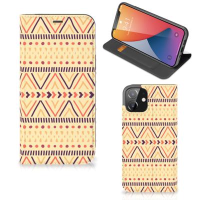 iPhone 12 | iPhone 12 Pro | Hoesje met Magneet | Aztec Yellow