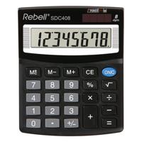 Rebell RE-SDC408-BX Calculator SDC408 Zwart - thumbnail