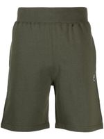 A BATHING APE® short Ape Head One Point en coton - Vert