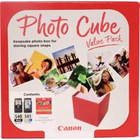 Canon Fotokubusset PG-540/CL-541 Photo Cube Origineel Combipack Zwart, Kleur 5225B012 Canon Fotokubusset PG-540/CL-541 Photo Cube Origineel Combipack Zwart, Kleur 5225B012