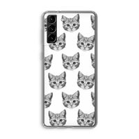 Kitten: Samsung Galaxy S21 Plus Transparant Hoesje