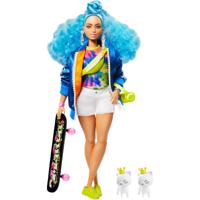 Mattel Extra Doll #4 with Skateboard & 2 Kittens