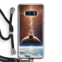 Omicron 2019: Samsung Galaxy S10e Transparant Hoesje met koord