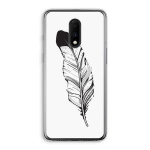 Pluim: OnePlus 7 Transparant Hoesje