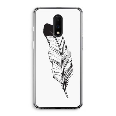 Pluim: OnePlus 7 Transparant Hoesje