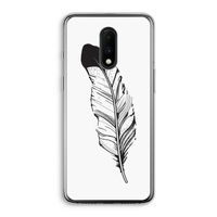 Pluim: OnePlus 7 Transparant Hoesje