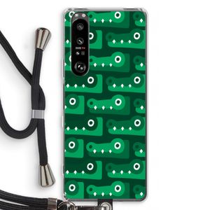Crocs: Sony Xperia 1 III Transparant Hoesje met koord